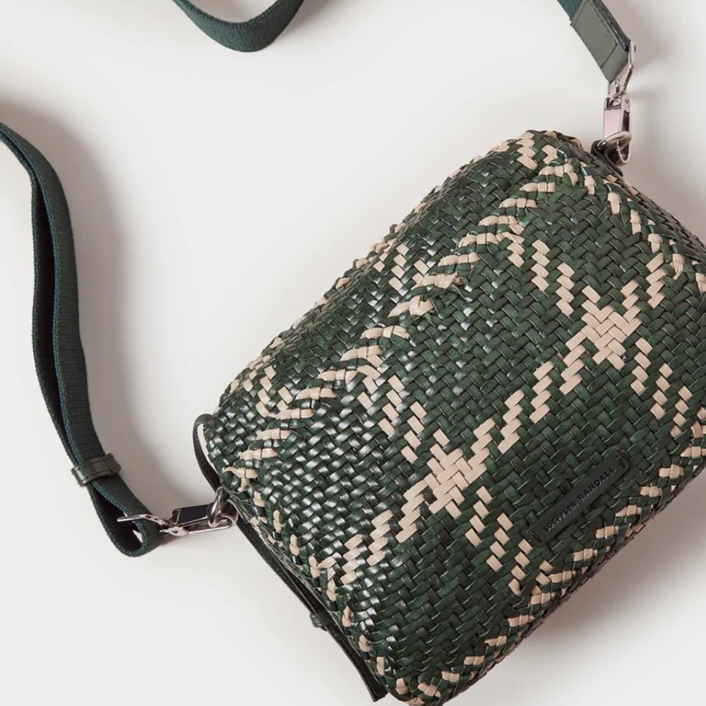 Like New Loeffler Randall Patricia Woven Bag